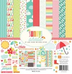 Набор двусторонней скрапбумаги от Echo Park - Sunny Days Ahead, 30х30 см, 12 шт