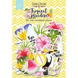 Набор высечек, коллекция Tropical paradise, 60 шт., ТМ Фабрика Декора
