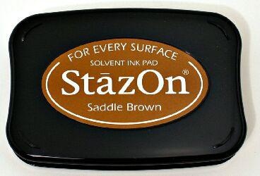 Перманентне чорнило Tsukineko - StazOn Pads Saddle Brown
