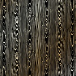 Аркуш одностороннього паперу з фольгуванням Golden Wood Texture Black,ТМ Фабрика Декору