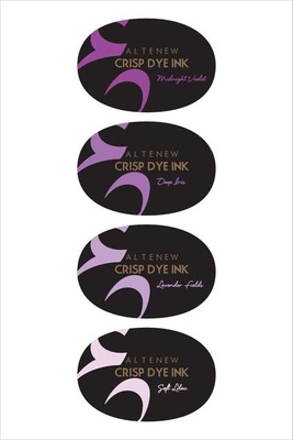 Набор чернил от Altenew - Shades of Purple Oval Set