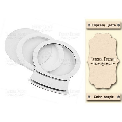 Заготовка для шейкера Повітряна куля, колір молочний, ТМ Фабрика Декору