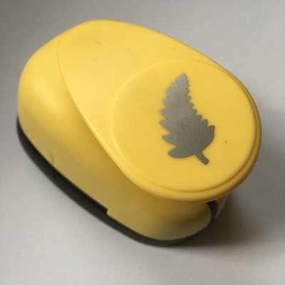 КОМИССИОНКА -  Дырокол dpCraft - Папоротник  - 2,5 см