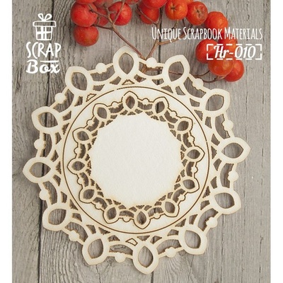 Чипборд ScrapBox - Рамка мереживна