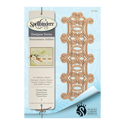 Нож для вырубки от Spellbinders - Stacey Caron - Renaissance Jubilee - Tuscany Strip