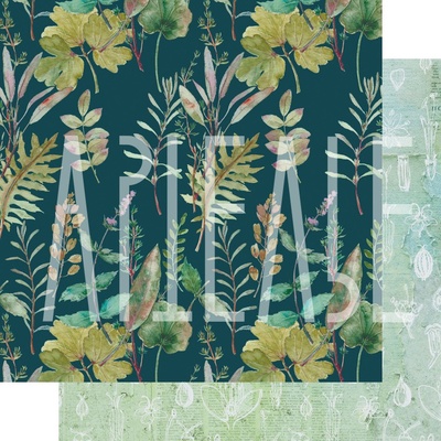 Лист скрапбумаги от Артелье - PHOTOсинтез - Гербарий воспоминаний, 30x30см