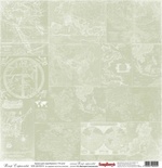 Папір для скрапбукінгу від ScrapBerryʼs 30x30cм односторонній Вітер мандрів