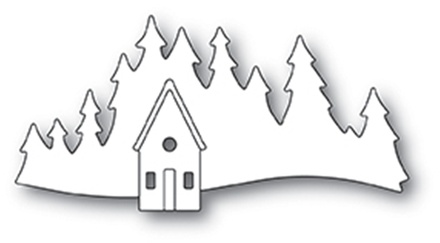 Ножі від Memory Box — Alpine Cabin craft die