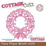 Ніж для вирубки CottageCutz - Fancy Filigree Wreath, 10x10 см