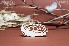 Чипборд від Вензелик - Птахове гніздо, розмір: 30x59 мм