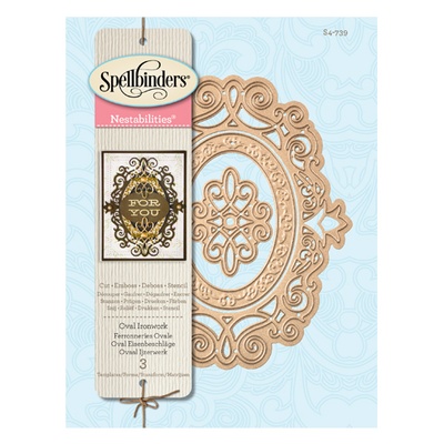 Ножи от Spellbinders – Oval Ironwork