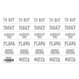 Набір наліпок (стікерів) для журналінгу 4 - 003, ТМ Фабрика Декору