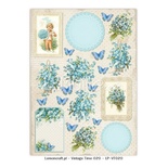 Аркуш з картинками LemonCraft - Forget Me Not - Vintage Time 020