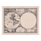 Гумовий штамп Hero Arts - Five Line Background, дерев’яний блок