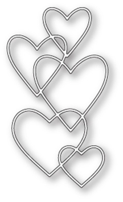 Ніж від Memory Box - Heart Connection - Серця