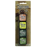 Набір штемпельних подушок Ranger - Distress Mini Ink Kit - Kit 10