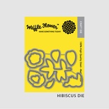Ножі (310034) + Штампи (271039) Waffle Flower - Hibiscus Die