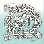 Набор ножей для вырубки от MiMiCut "Сплету Венок", 83x76мм