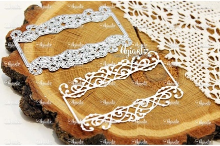 Ніж для вирубки від AgiArt - "Рамка "Елегантність №1"