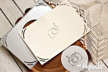 Нож для вырубки от AgiArt "Фотоаппарат фон"