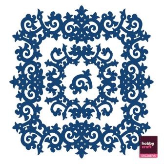 Ніж для вирубки від TatteRed Lace - 3 in 1 die Antique squares - Античні квадрати