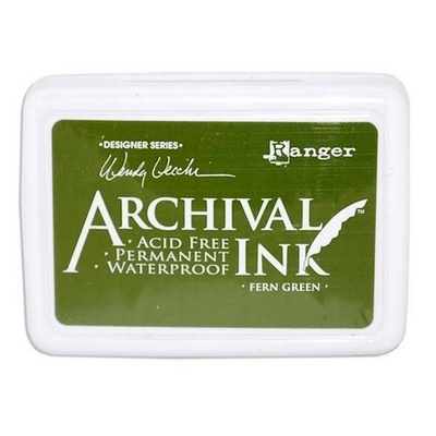Архивные чернила Ranger - Wendy Vecchi - Archival Ink Pads - Fern Green