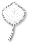 Ніж для вирубки від Poppystamps - Aspen Leaf