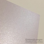 Картон Weight белый с лиловым оттенком, перламутровый, 18,5х30, 250гр/м.кв