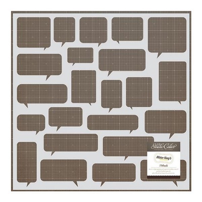 Маска Studio Calico - Mister Huey's Masks - Snippets Speech Bubbles