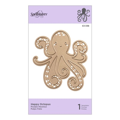 Ножі для вирубки від Spellbinders - Happy Octopus