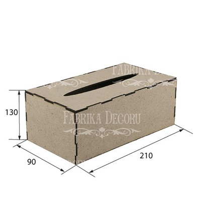 Органайзер (конструктор) для серветок ТМ Фабрика Декору