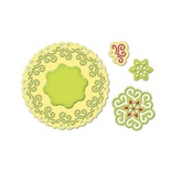 Ніж для вирубки від Spellbinders - Contemporary Hearts Pendants