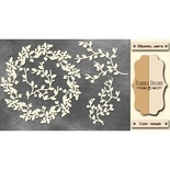 Чипборд Фабрика Декору - FDCH-084, колір молочний, крафт