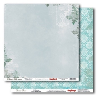 Лист бумаги для скрапбукинга  от ScrapBerry's - Осенний вальс - Листопад