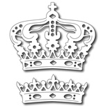 Ніж для вирубки Frantic Stamper - Precision Die - Majestic Crowns - Корони