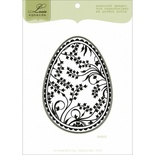 Акриловый штамп Lesia Zgharda Писанка велика SW003, 6,6*9,2см