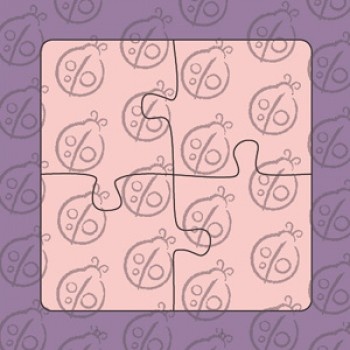 Чипборд "Пазл маленький"