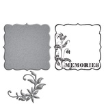 Ніж для вирубки + штампи від Spellbinders - Donna Salazar Designs - Memories