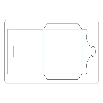 Ніж для вирубки Sizzix - Bigz L Die - Envelope, Seed Packet