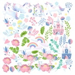 Аркуш з карточками для вирізання Believe in miracle, ТМ Фабрика Декору