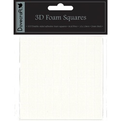 Объемные клеевые квадратики, большие - Dovecraft Large 3d Foam Squares
