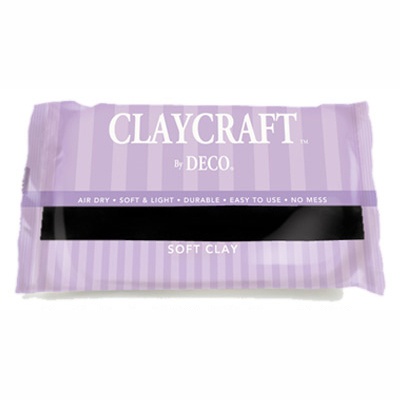 Полимерная глина от Claycraft by Deco© - Black, цвет черный, 55гр.