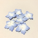 Блакитні квіти з гострими пелюстками, 20 шт.