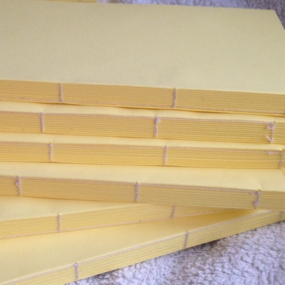 Блок для блокнота А5. Цвет: светло-желтый