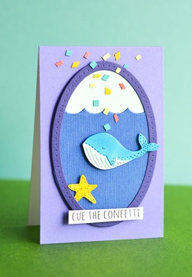 Ніж для вирубки від Poppystamps - Wave Trio