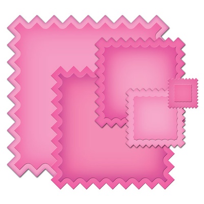 Ніж для вирубки від Spellbinders - Square Swatches, 5шт.