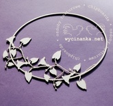 Чипборд від Wycinanka W OGRODZIE - "ramka z powojem" - рамка, 11x14см