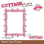 Ніж для вирубки CottageCutz - Sweet Love Frame (Elites)