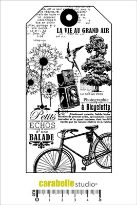Штамп: Tag La vie au grand air - Carabelle Studio — життя на свіжому повітрі