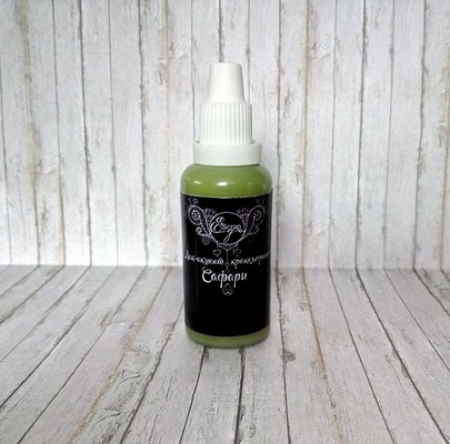 Кракелюрный лак-акцент от ScrapEgo - Сафари, цвет салатовый